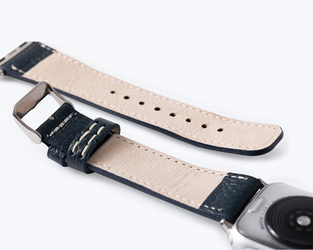 Metro Leather Watch Strap - For Apple Series Watches