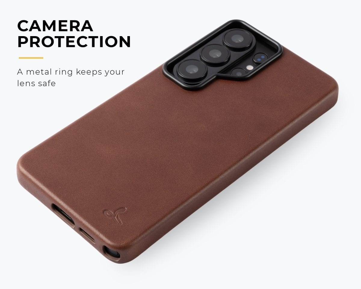 Snakehive Metro Bumper Case Samsung Galaxy S26 Ultra - Metro Slim Leather Phone Case Metro Slim Leather Phone Case for Samsung Galaxy S26 Ultra