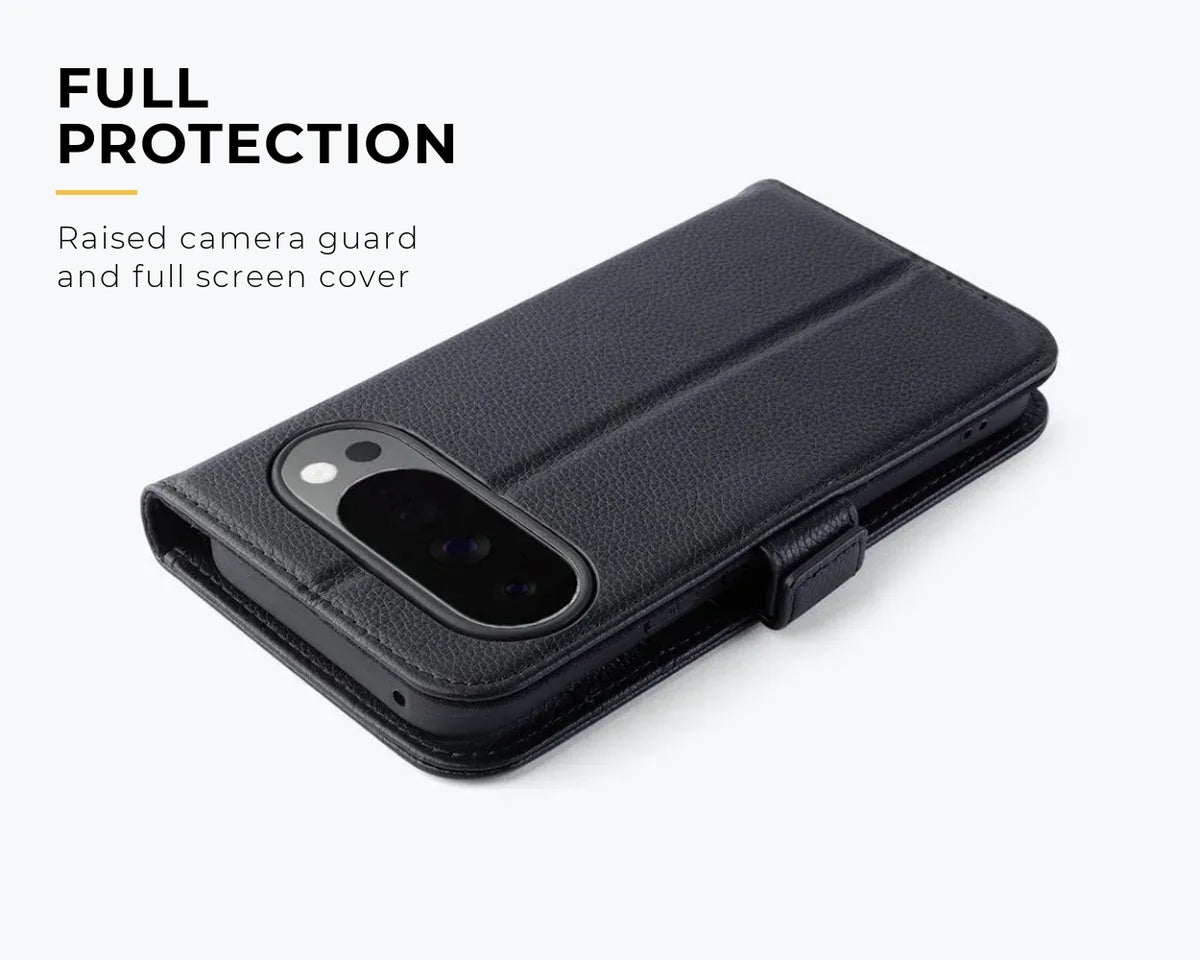Google Pixel 10 Pro XL - Metro Leather Wallet Phone Case