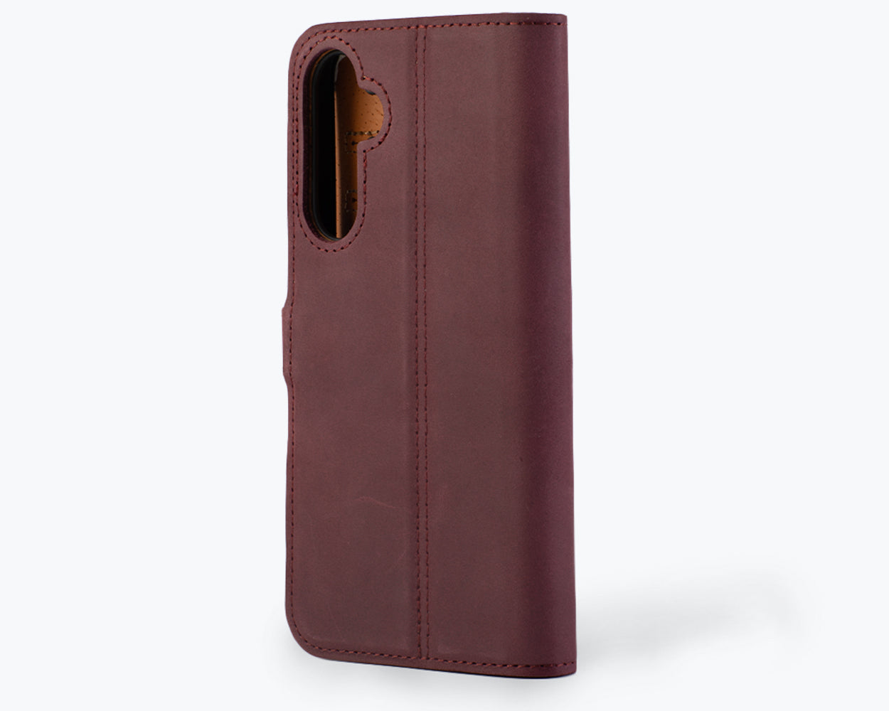 Samsung Galaxy A55 - Vintage Leather Wallet Phone Case