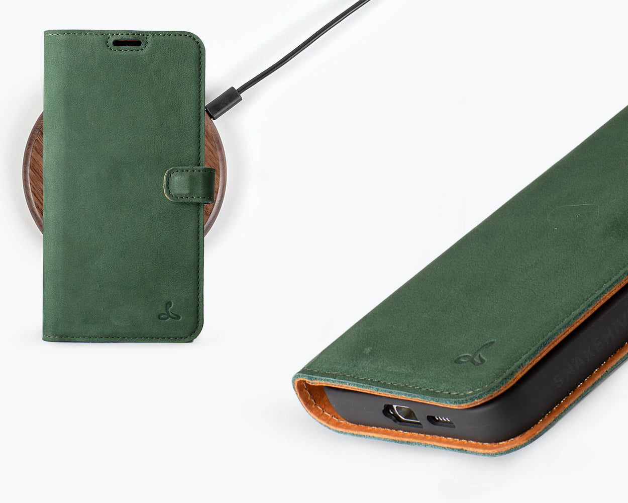 Samsung Galaxy S25 Plus - Vintage Leather Wallet Phone Case