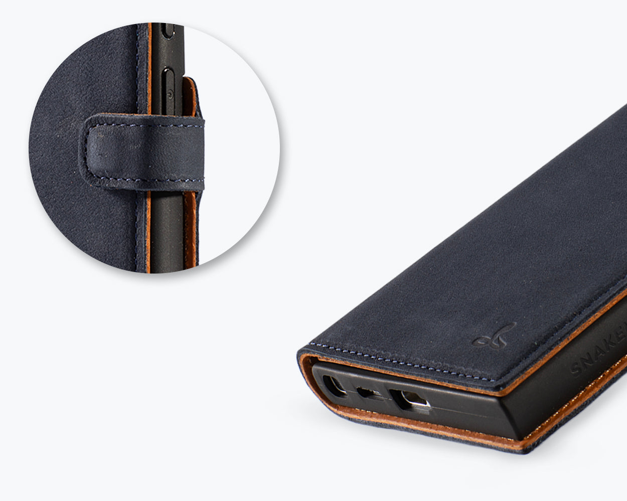 Samsung Galaxy S24 Ultra - Vintage Leather Wallet Phone Case