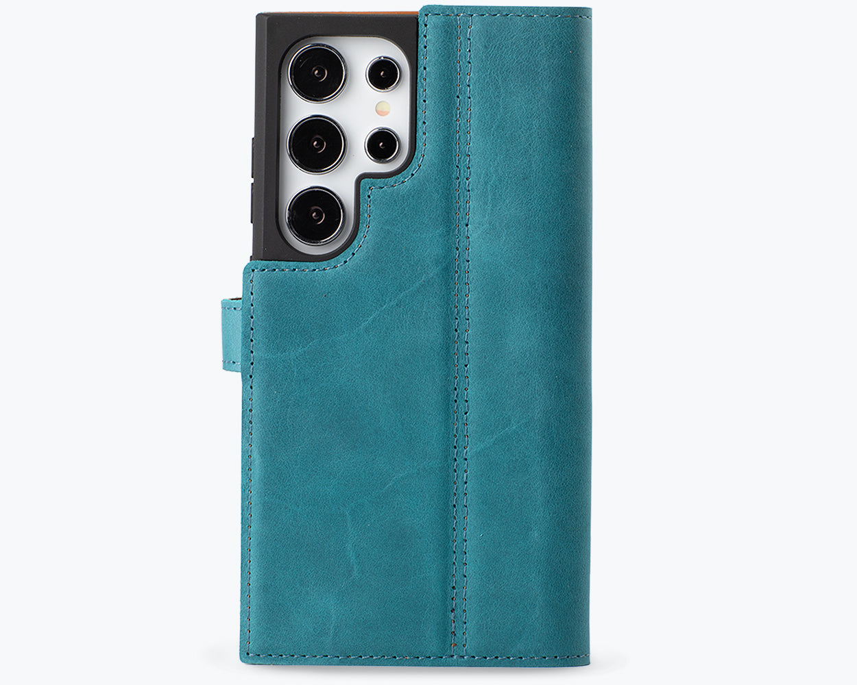 Samsung Galaxy S24 Ultra - Vintage Leather Wallet Phone Case
