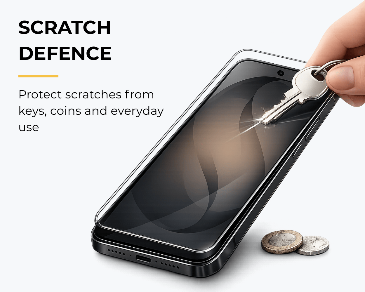 Snakehive Store Tempered Glass Samsung Galaxy S22 Ultra - Premium Hybrid Screen Protector Hybrid Screen Protector for Galaxy S22 Ultra