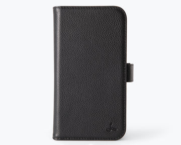 iPhone 17e / iPhone 16e - Metro Leather Wallet Phone Case - Snakehive - Jet Black (Dappled) - Premium Apple iPhone Cases iPhone 17e / iPhone 16e - Metro Leather Wallet Phone Case - Snakehive - Jet Black (Dappled) - Premium Apple iPhone Cases