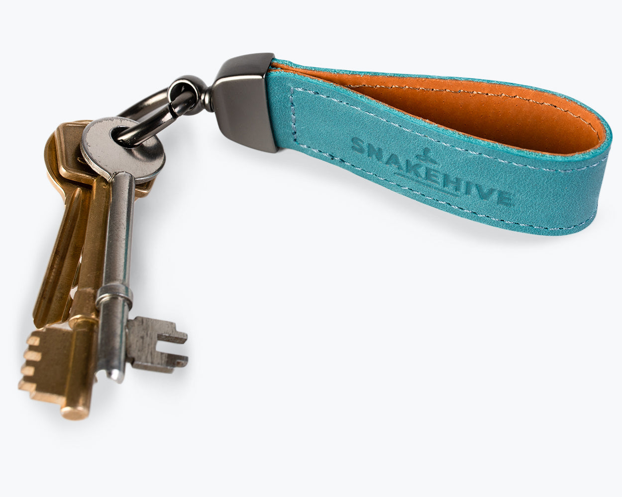 Vintage Leather Key Loop