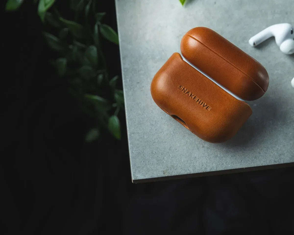 Snakehive Accessories Apple AirPods Pro 3 - Metro Leather Case Apple AirPods Pro 3 Leather Case | Snakehive