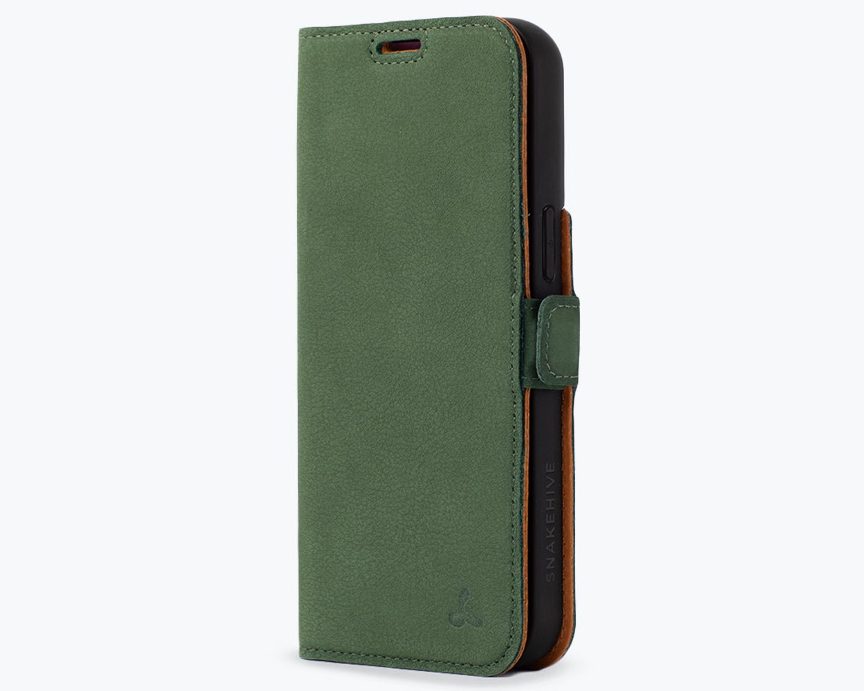 Apple iPhone 14 Pro Max - Vintage Leather Wallet Phone Case (Side Clasp)