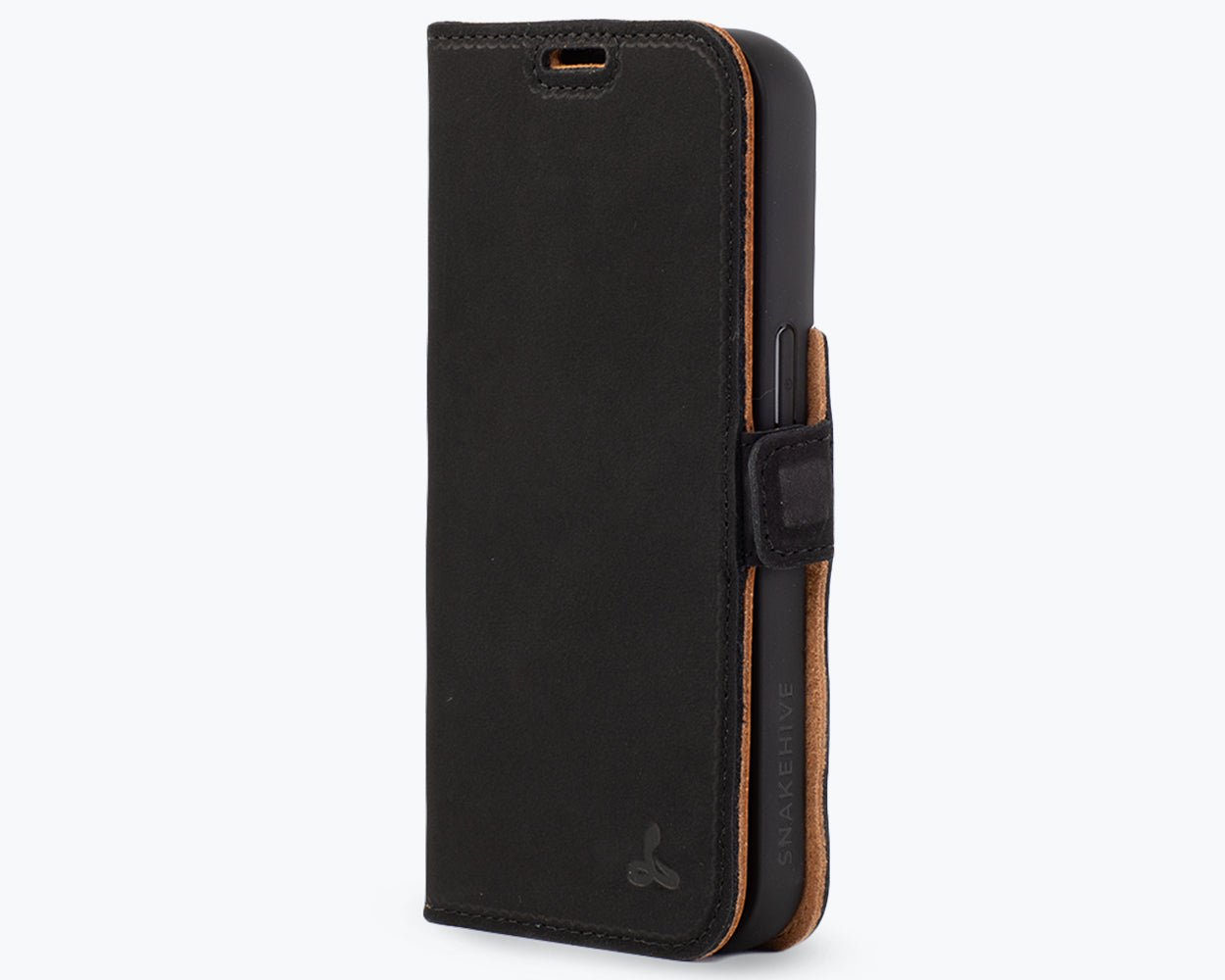 Apple iPhone 14 Pro - Vintage Leather Wallet Phone Case (Side Clasp)