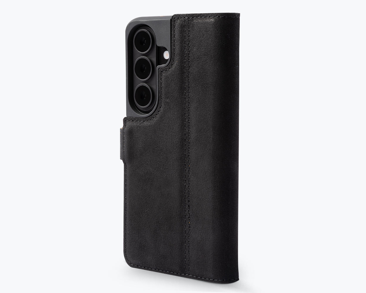 Samsung Galaxy S26 - Vintage Leather Wallet Phone Case