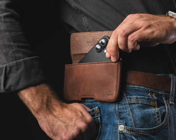 ベルト vintage leather pochette belt Vintage Leather Belt w/Square Tool Pouch – Hahn's World of Surplus