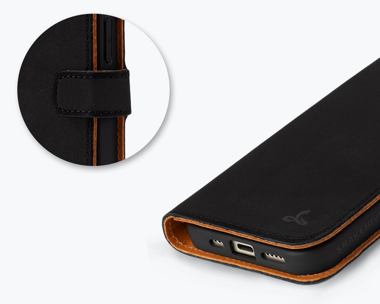 Apple iPhone 16 - Vintage Leather Wallet Phone Case