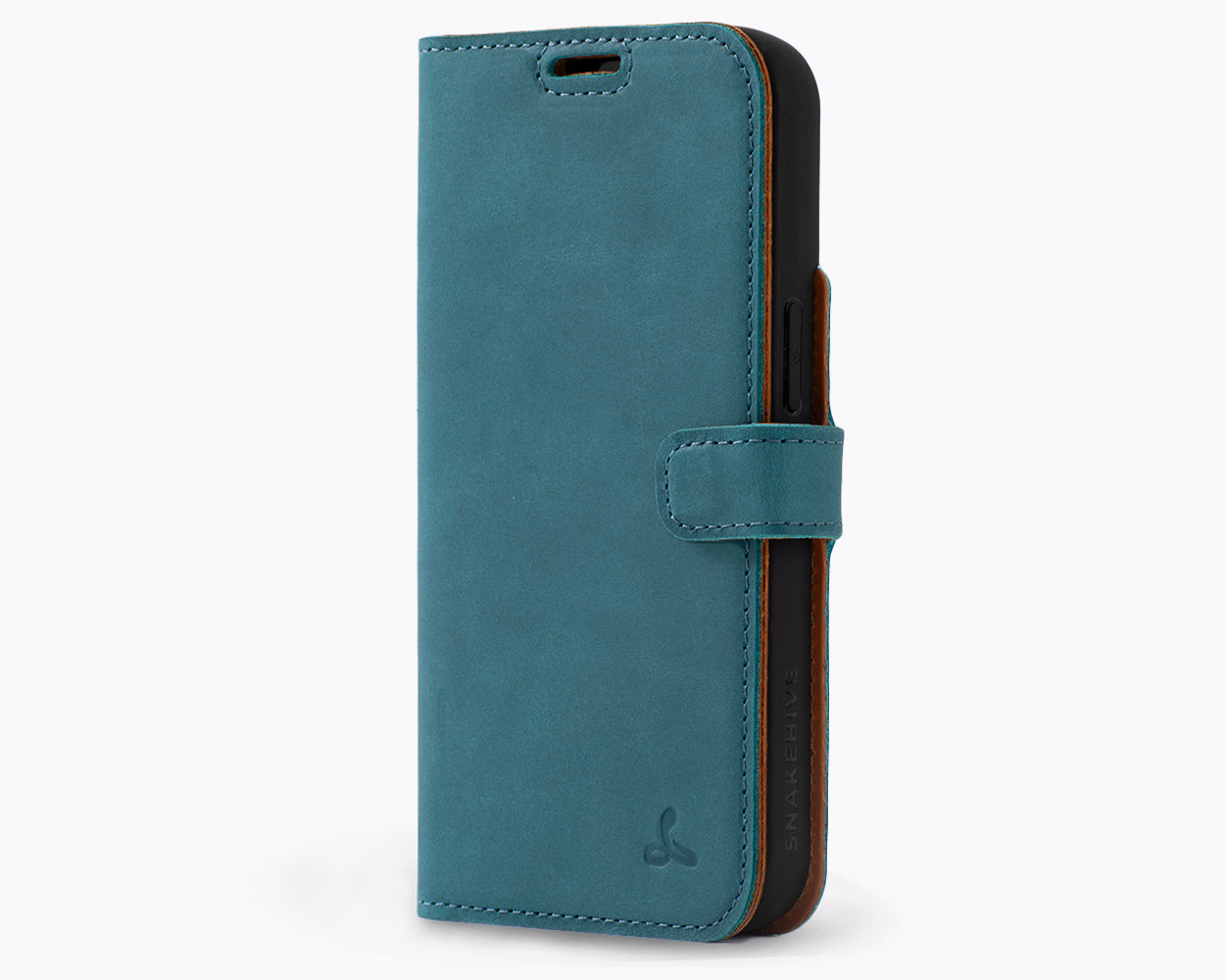 Apple iPhone 15 - Vintage Leather Wallet Phone Case