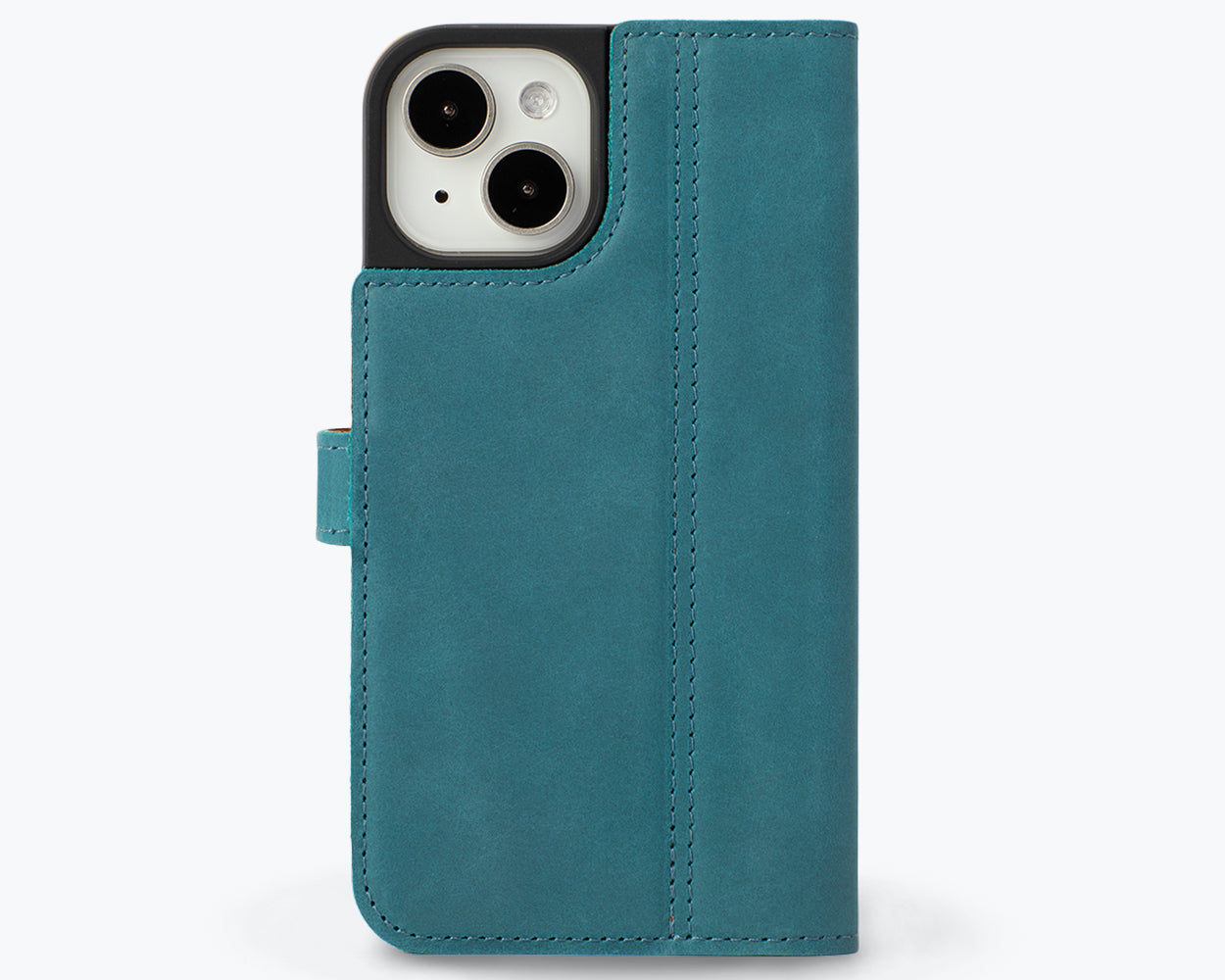Apple iPhone 15 - Vintage Leather Wallet Phone Case
