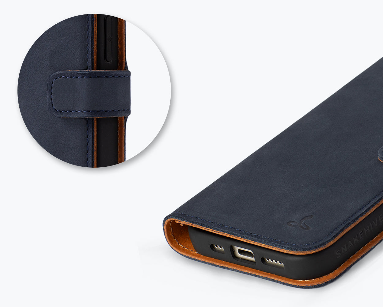 Apple iPhone 16 Pro Max - Vintage Leather Wallet Phone Case