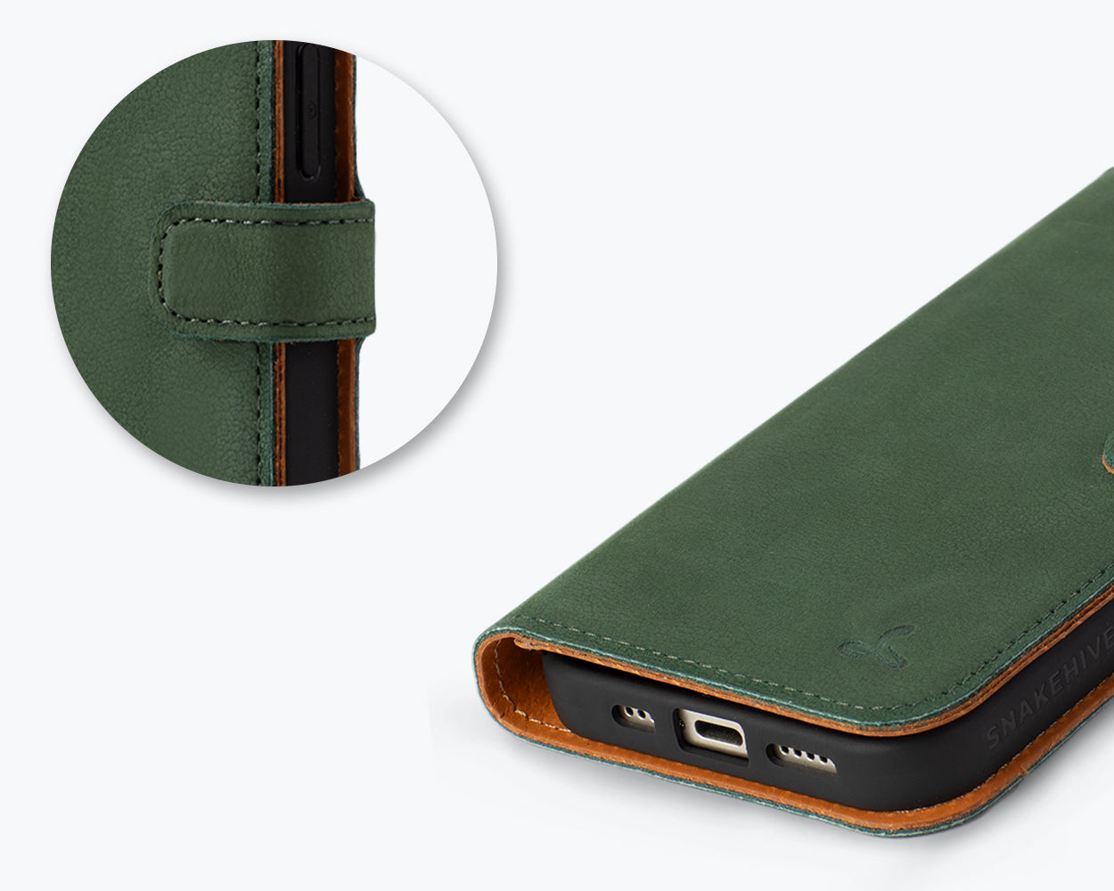 Apple iPhone 16 Pro Max - Vintage Leather Wallet Phone Case
