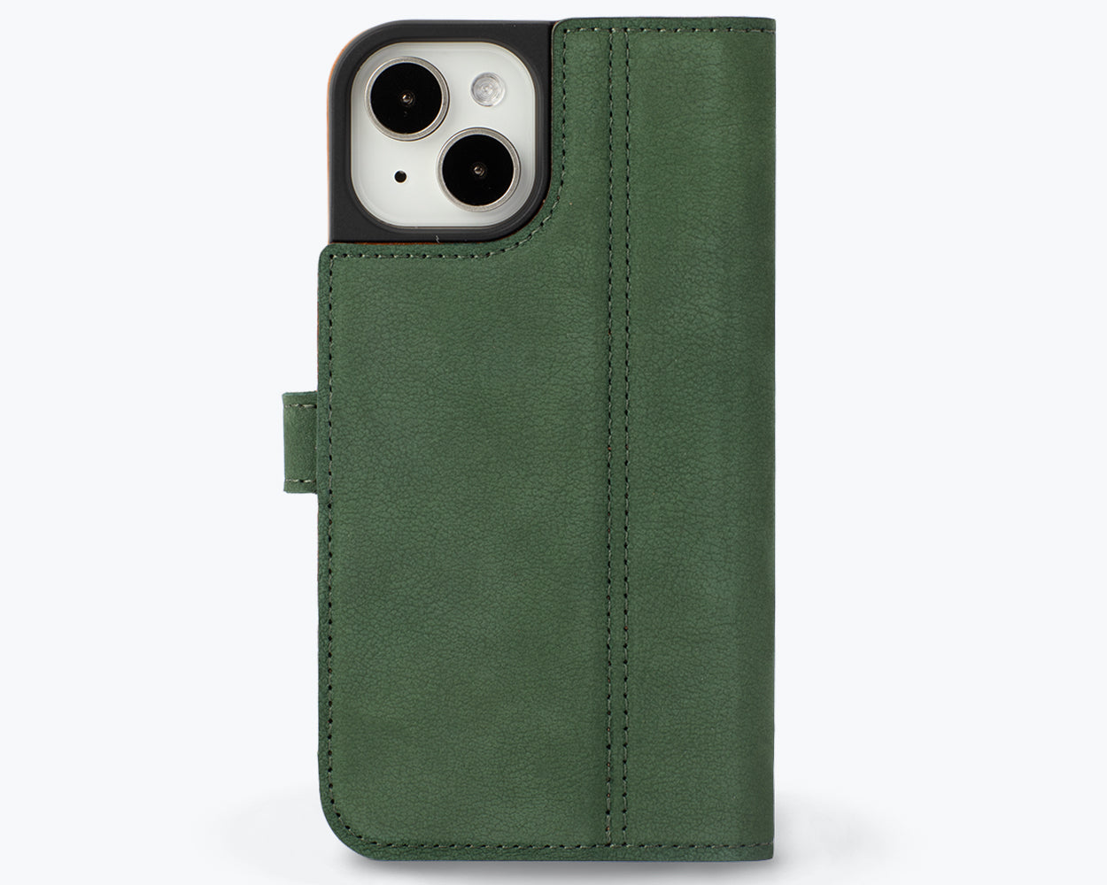 Apple iPhone 15 - Vintage Leather Wallet