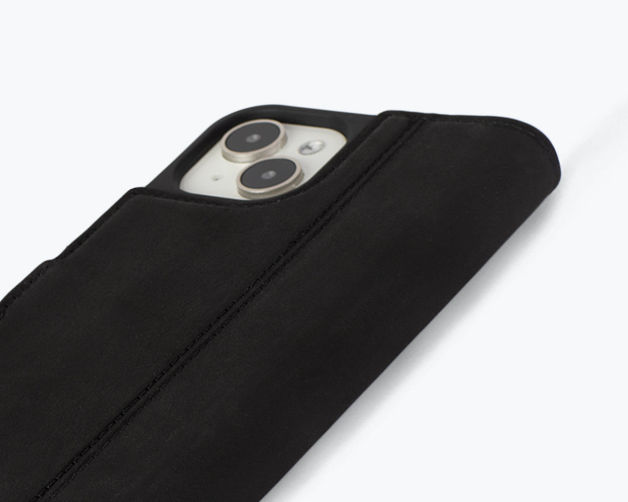 Apple iPhone 15 Plus - Vintage Leather Wallet Phone Case