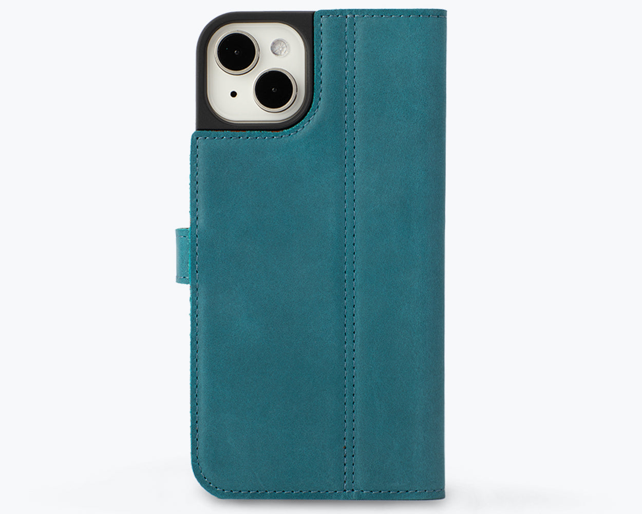Apple iPhone 15 Plus - Vintage Leather Wallet Phone Case