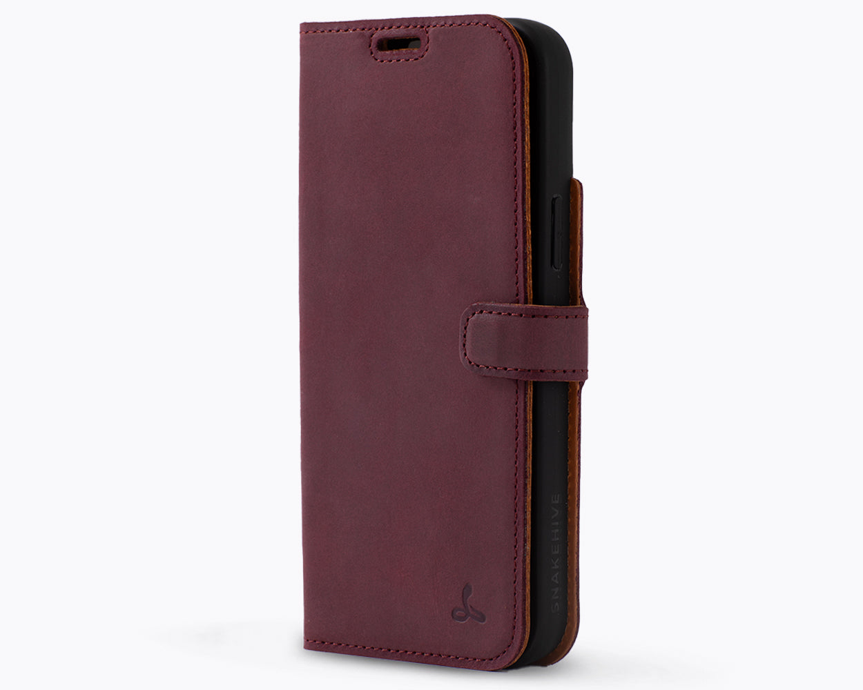 Apple iPhone 15 Plus - Vintage Leather Wallet