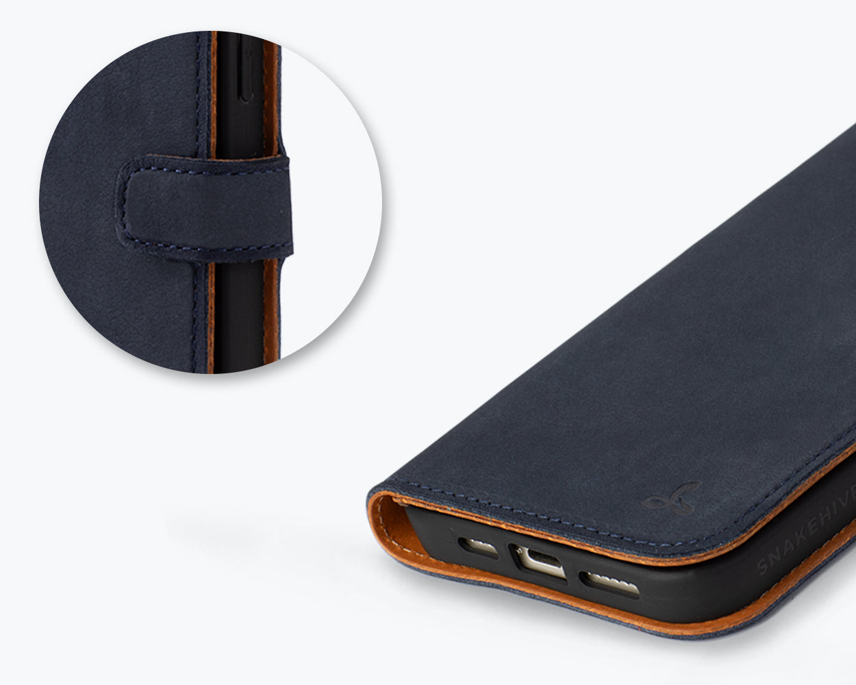 Apple iPhone 15 Plus - Vintage Leather Wallet Phone Case