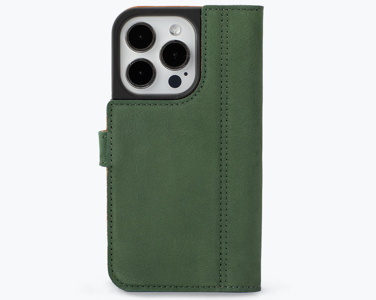 Apple iPhone 15 Pro - Vintage Leather Wallet