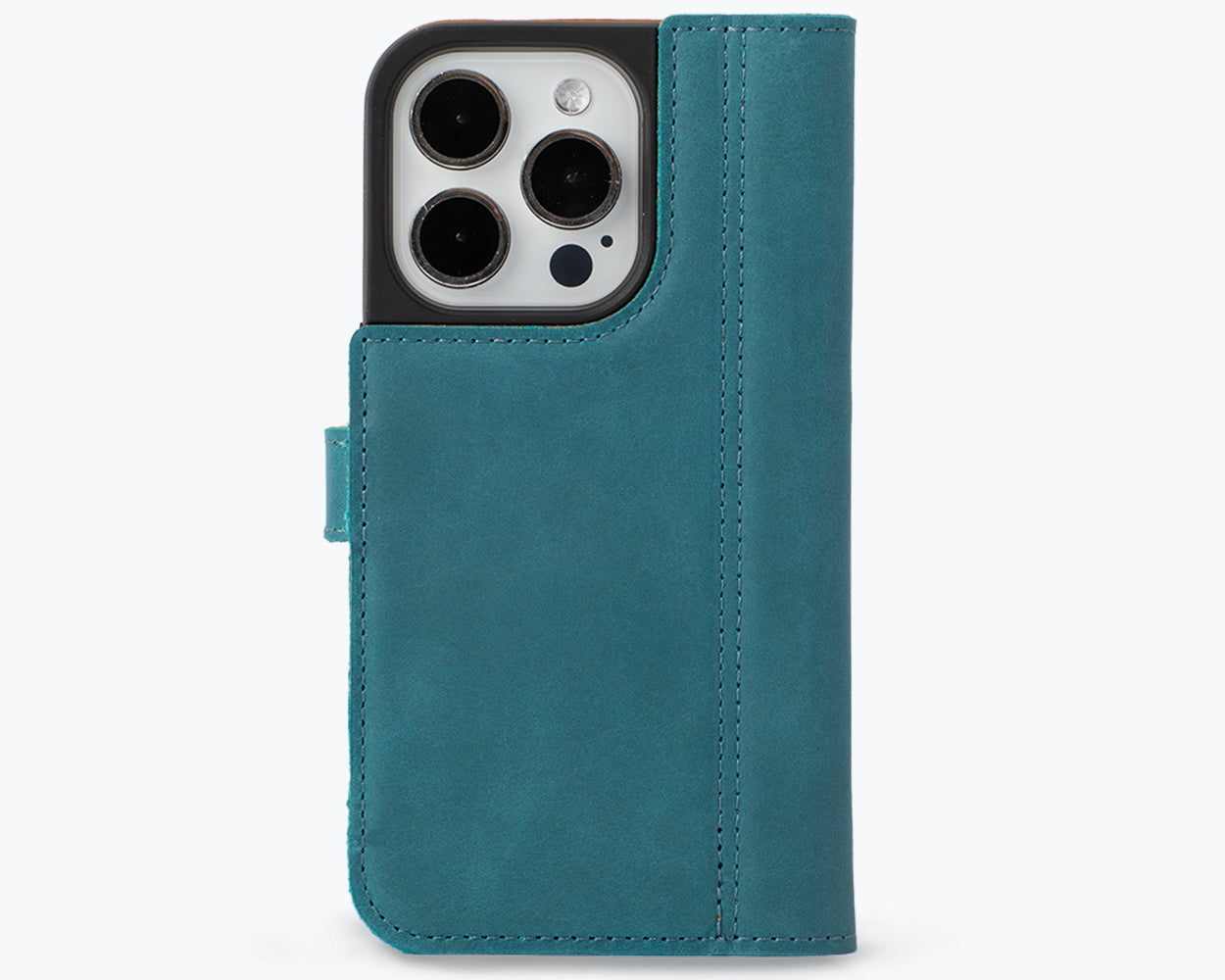 Apple iPhone 15 Pro - Vintage Leather Wallet