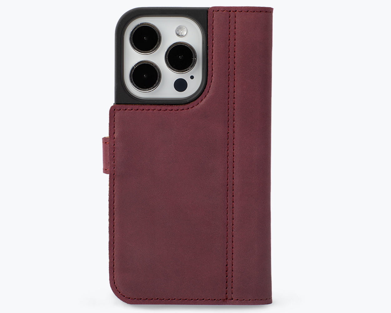 Apple iPhone 15 Pro - Vintage Leather Wallet