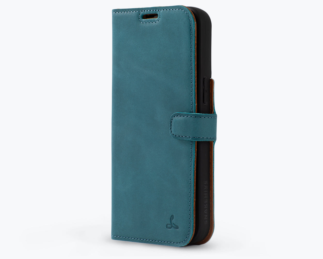 Apple iPhone 15 Pro Max - Vintage Leather Wallet Phone Case