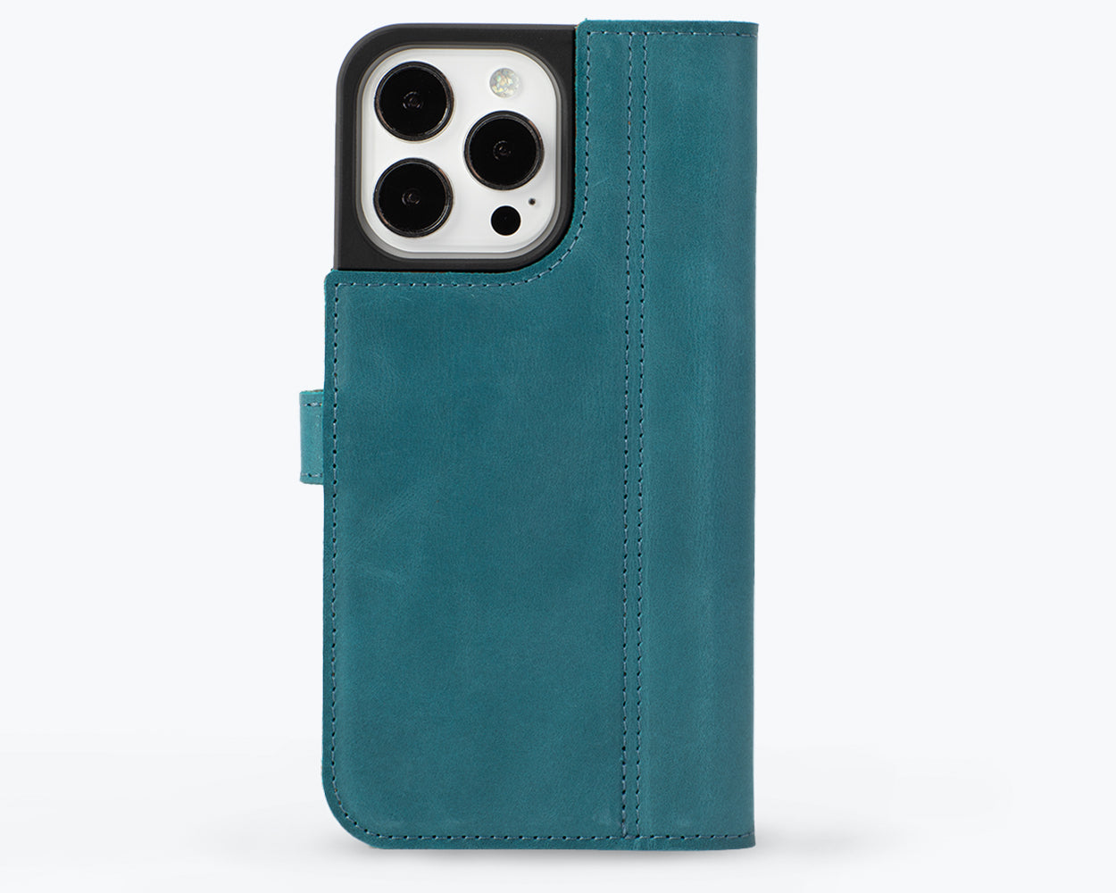 Apple iPhone 15 Pro Max - Vintage Leather Wallet Phone Case