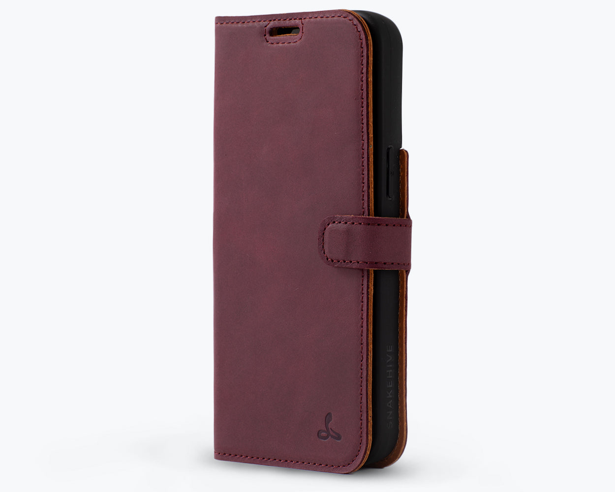Apple iPhone 15 Pro Max - Vintage Leather Wallet Phone Case