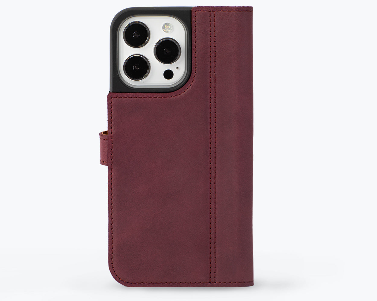 Apple iPhone 15 Pro Max - Vintage Leather Wallet