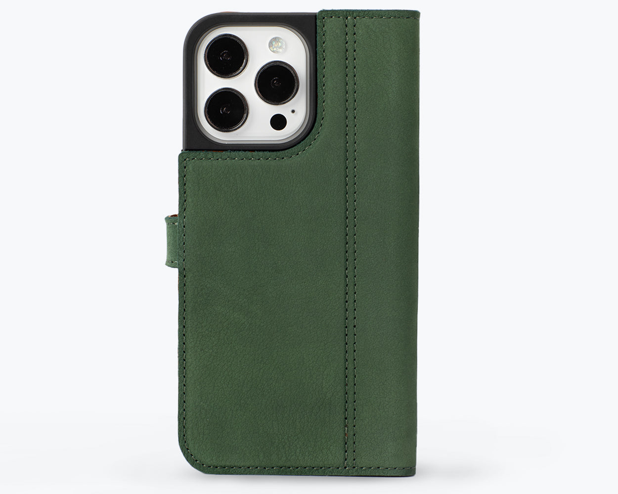 Apple iPhone 15 Pro Max - Vintage Leather Wallet Phone Case