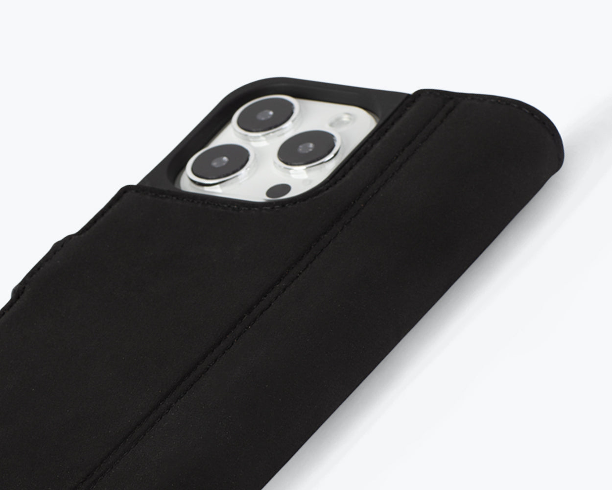 Apple iPhone 15 Pro - Vintage Leather Wallet Phone Case (Side Clasp)