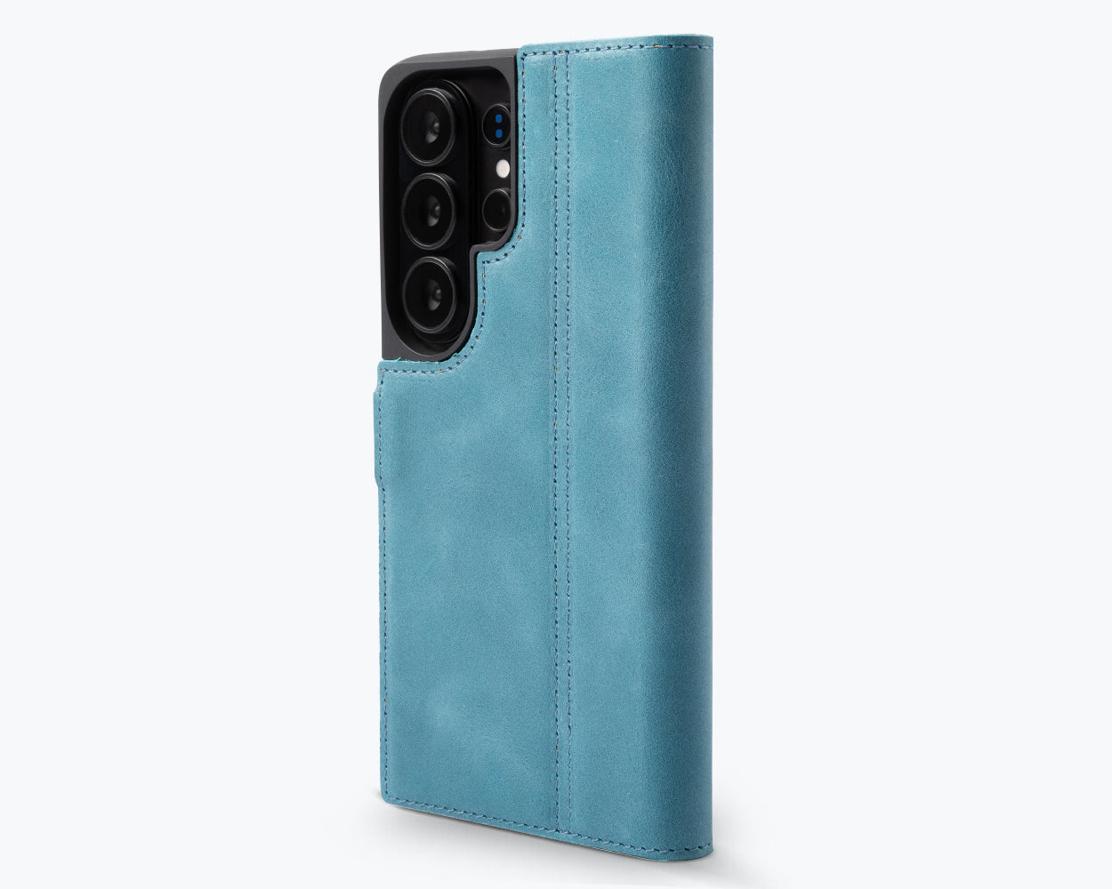 Samsung Galaxy S26 Ultra - Vintage Leather Wallet Phone Case