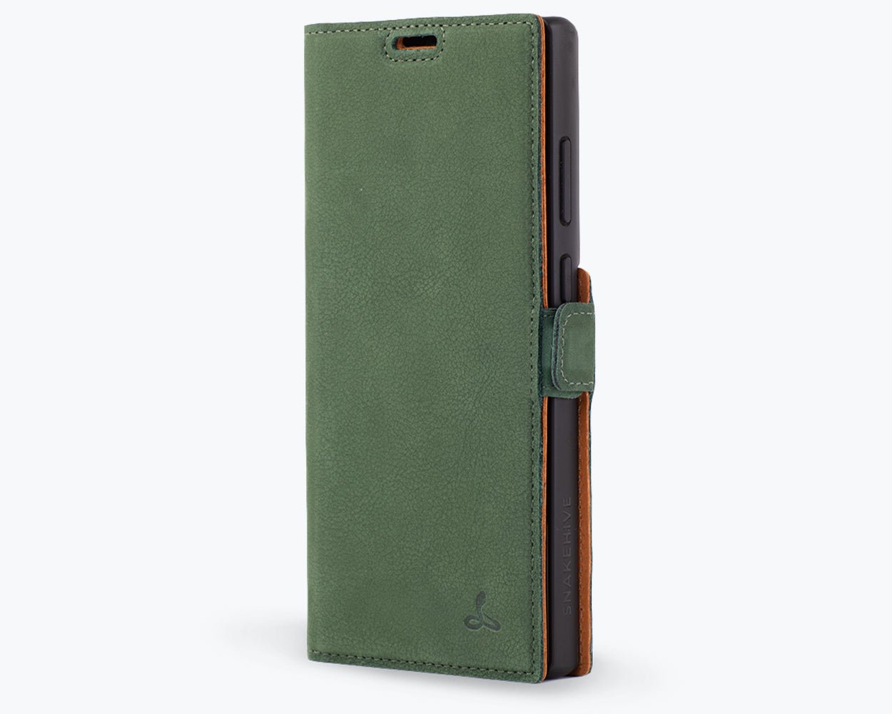 Samsung Galaxy S24 Ultra - Vintage Leather Wallet Phone Case (Side Clasp)