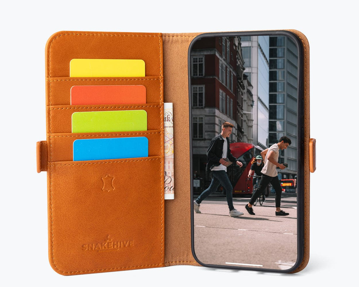 Snakehive Metro Wallet Google Pixel 10 Pro XL - Metro Leather Wallet Phone Case Metro Leather Wallet Case for Google Pixel 10 Pro XL