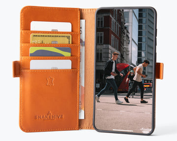 Metro Leder Wallet Handyhülle für Samsung Galaxy S25 Edge