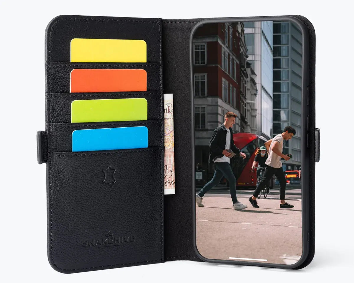 Snakehive Metro Wallet Google Pixel 10 Pro XL - Metro Leather Wallet Phone Case Metro Leather Wallet Case for Google Pixel 10 Pro XL
