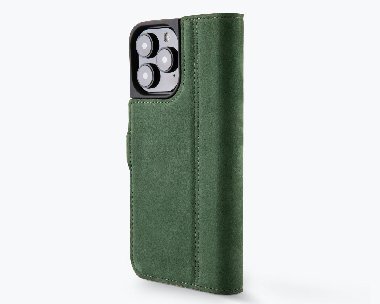 Apple iPhone 16 Pro Max - Vintage Leather Wallet Phone Case
