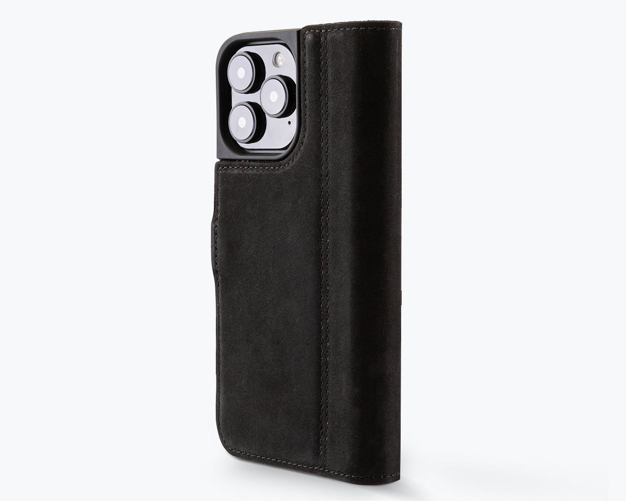Apple iPhone 16 Pro Max - Vintage Leather Wallet Phone Case