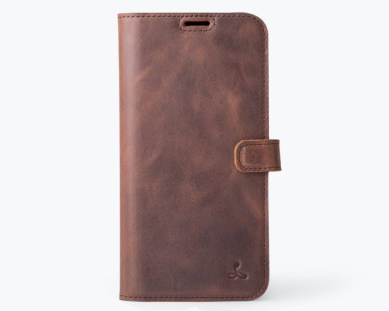 Apple iPhone 16 Pro Max - Vintage Leather Wallet Phone Case