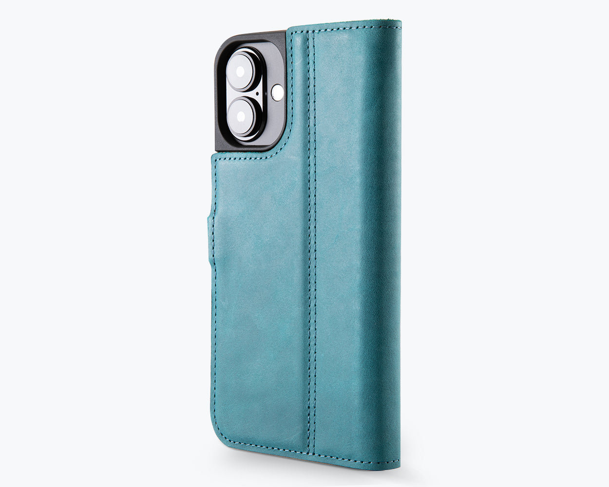 Apple iPhone 16 Plus - Vintage Leather Wallet Phone Case