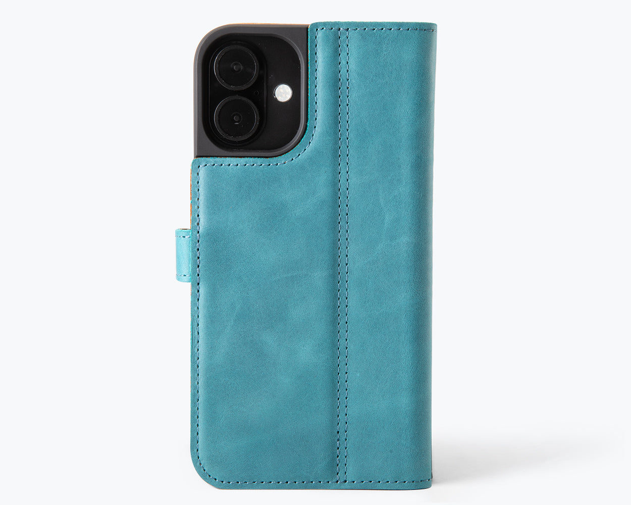 Apple iPhone 16 Plus - Vintage Leather Wallet Phone Case