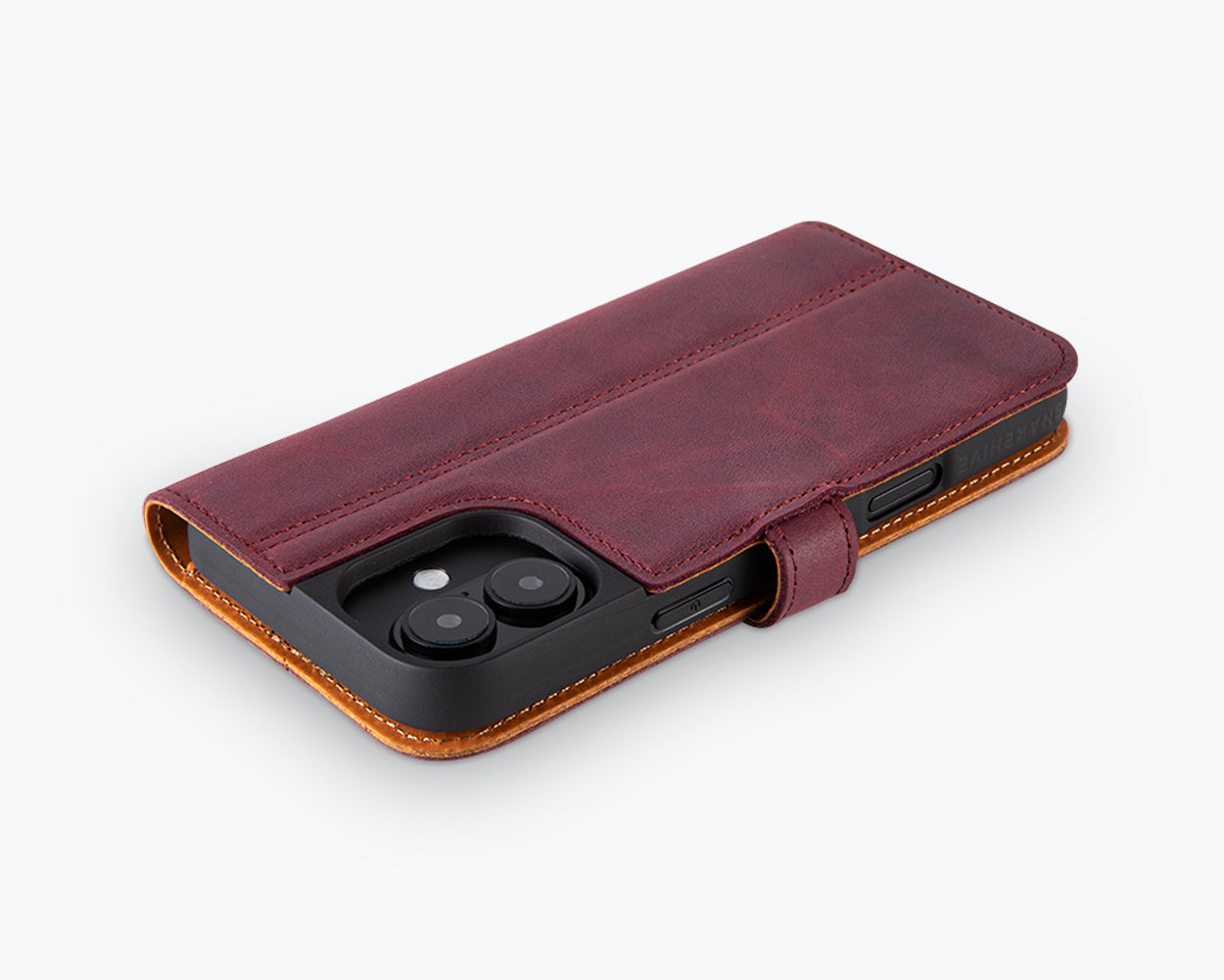 Apple iPhone 16 Plus - Vintage Leather Wallet Phone Case