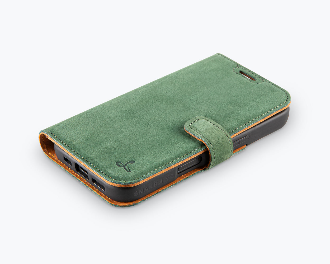 Apple iPhone 16 - Vintage Leather Wallet Phone Case