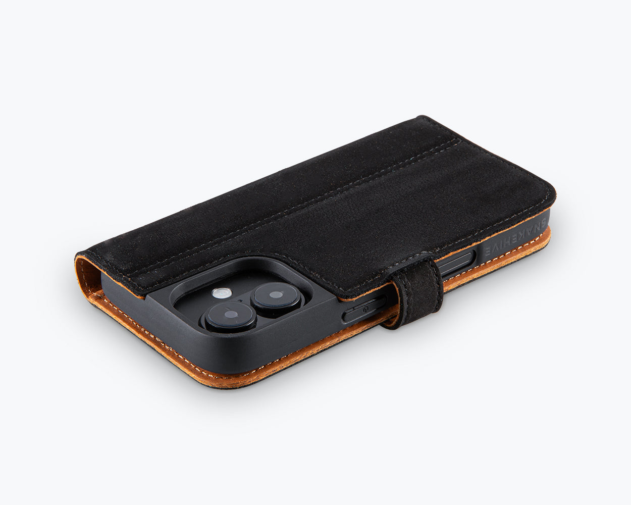 Apple iPhone 16 - Vintage Leather Wallet Phone Case