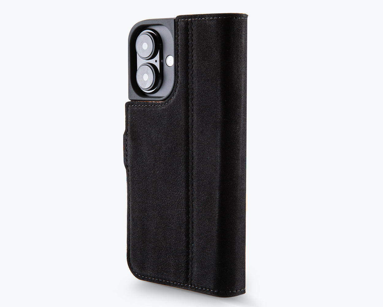 Apple iPhone 16 - Vintage Leather Wallet Phone Case