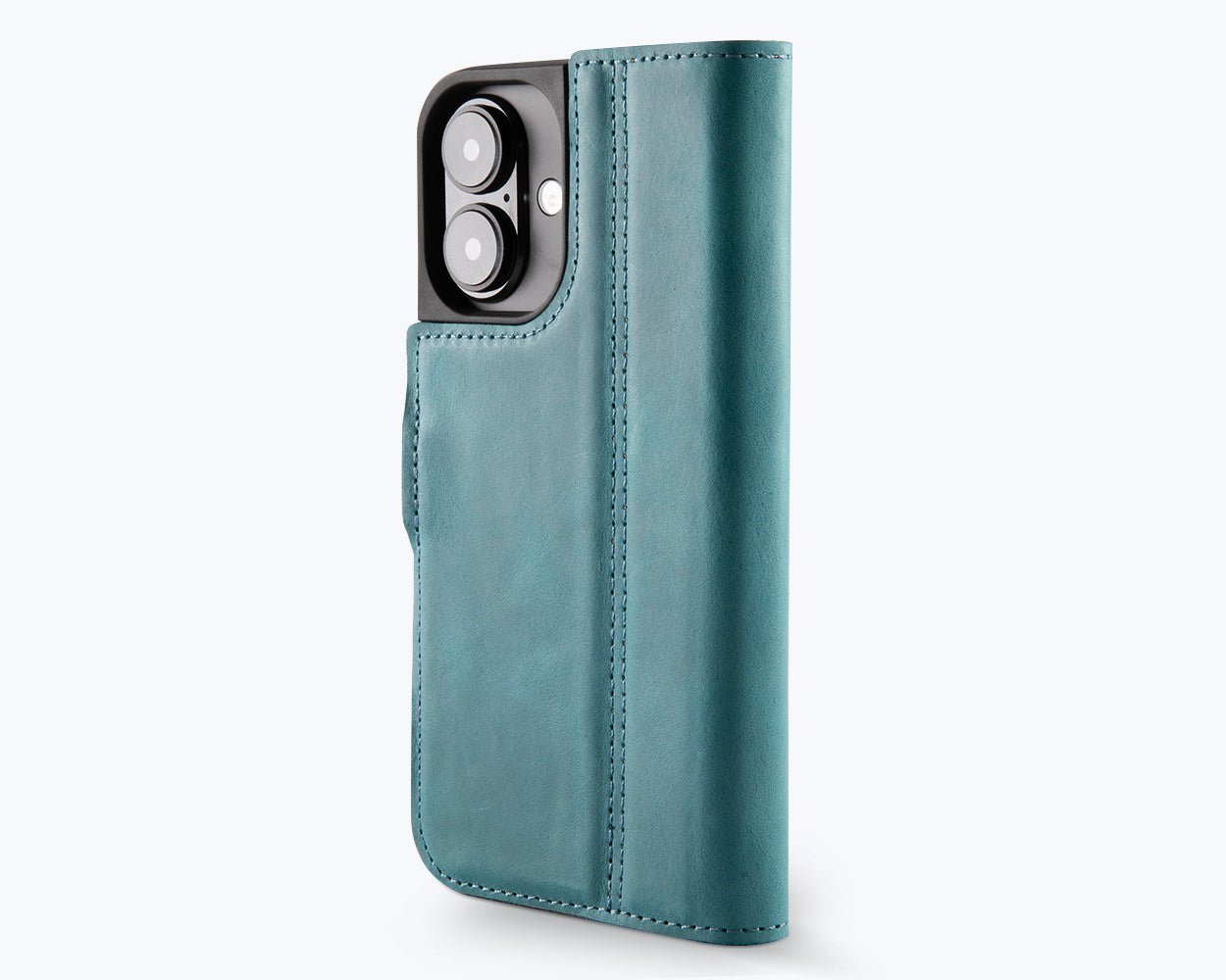 Apple iPhone 16 - Vintage Leather Wallet Phone Case
