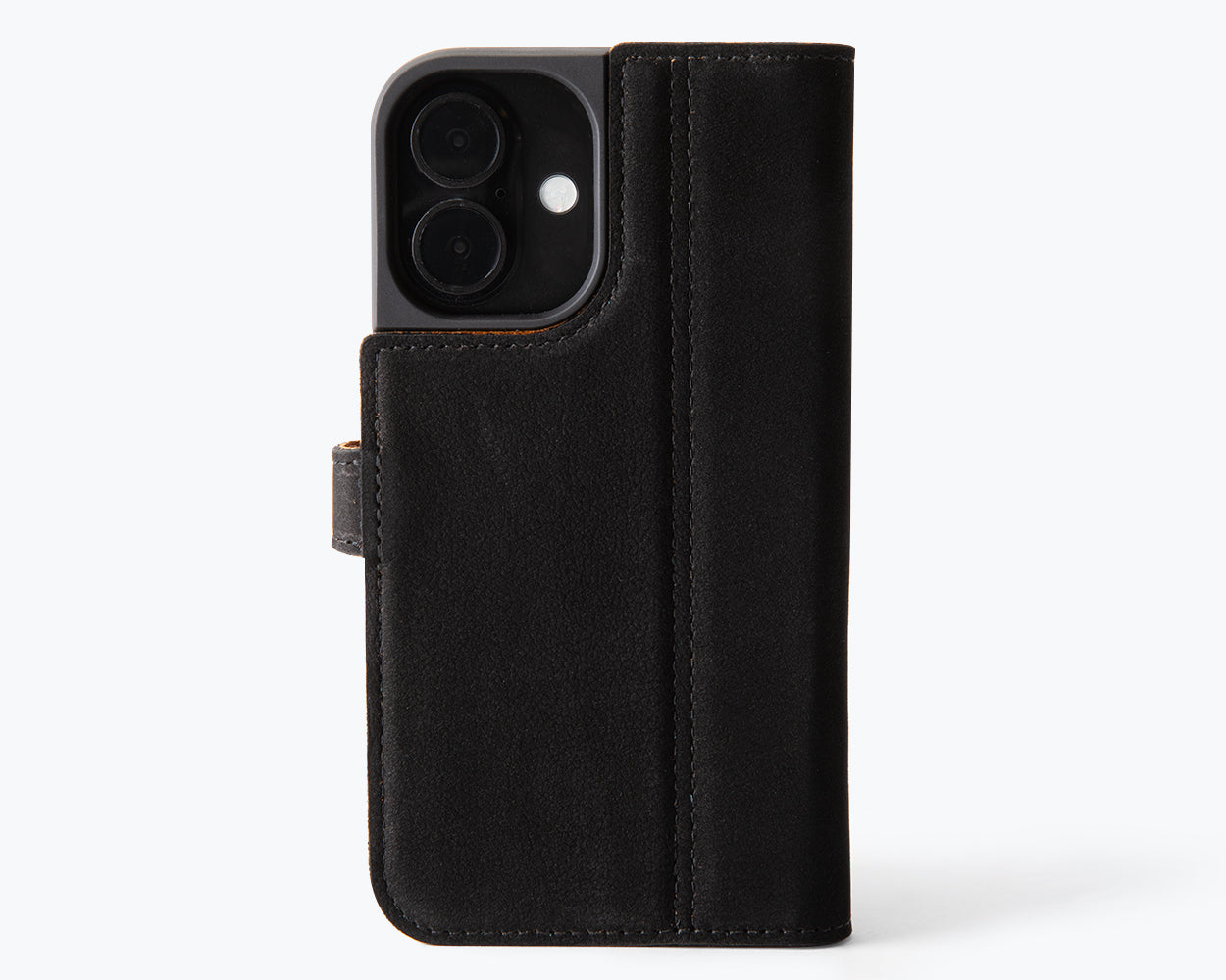 Apple iPhone 16 - Vintage Leather Wallet Phone Case